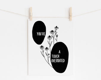 EMO LYRICS print 8"x10"