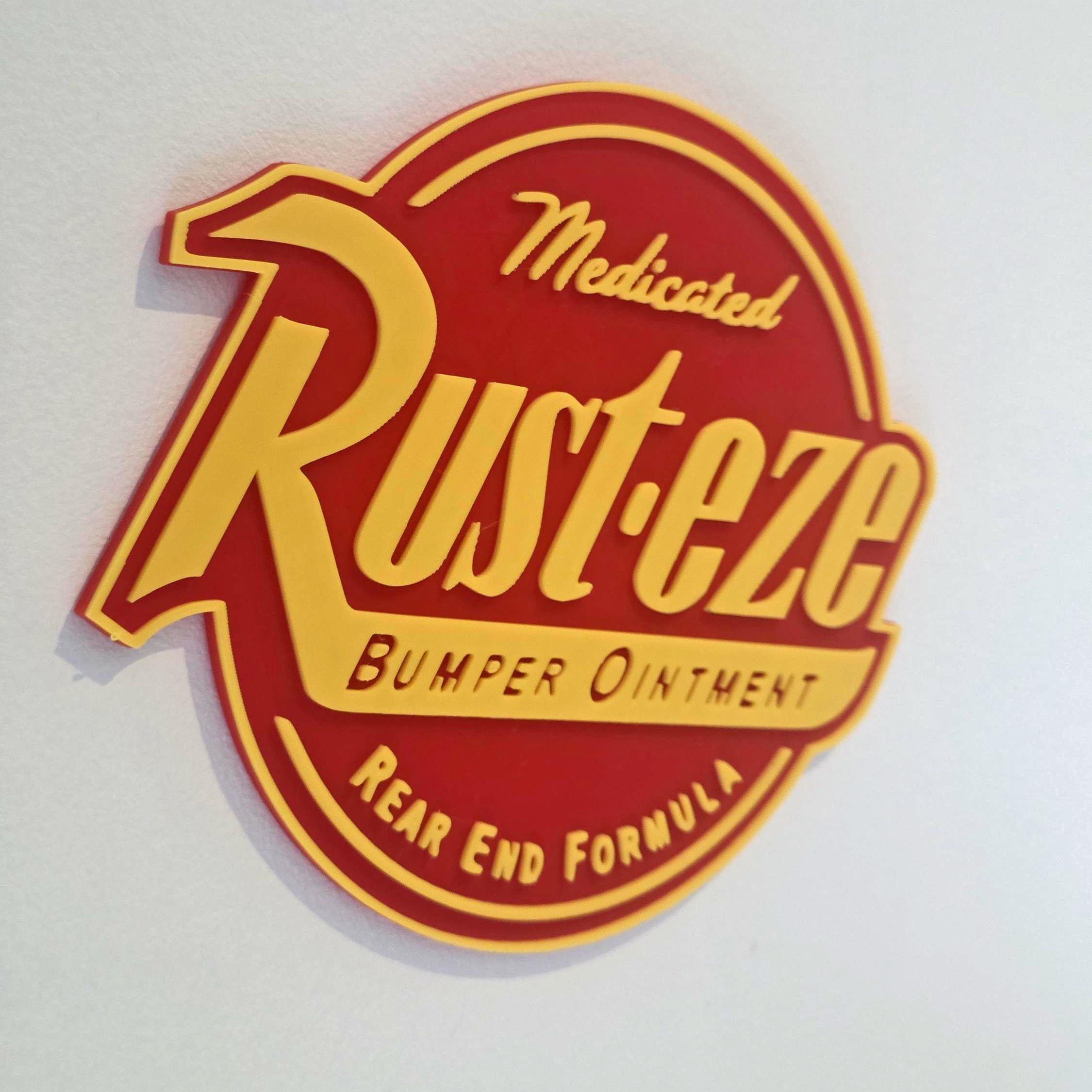 Rustee Cars Sign Disney/pixar Cars Rusteze Sign - Disney Land / Disney World Inspired - Etsy