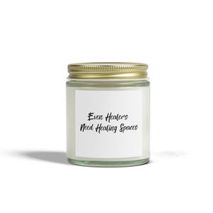 Scented Aromatherapy Candle: Coconut Apricot Wax, Relaxing Home Decor