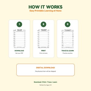 Ocean Pre-Writing Worksheets, Preschool Tracing Activities, Ages 3-5 Printable image 5