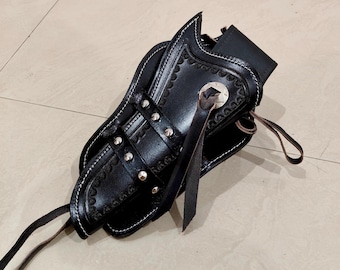 Western Right Hand Holster: Colt SAA, Ruger Vaquero, Uberti Cattleman
