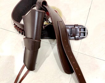 Handmade Leather Western Holster – Cowboy Action, 4-6.5" Barrel