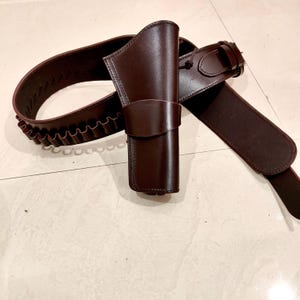 Western Leather Drop Holster Fits Colt 45 SAA Ruger Vaquero Heritage Rough Rider Uberti Pietta Traditions EMF 1873 Gift For Her