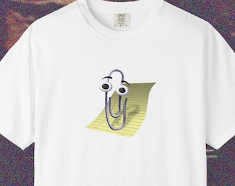 Microsoft Assistant Clippy, Office Gifts, Office Space, Unisex Softstyle T-Shirt