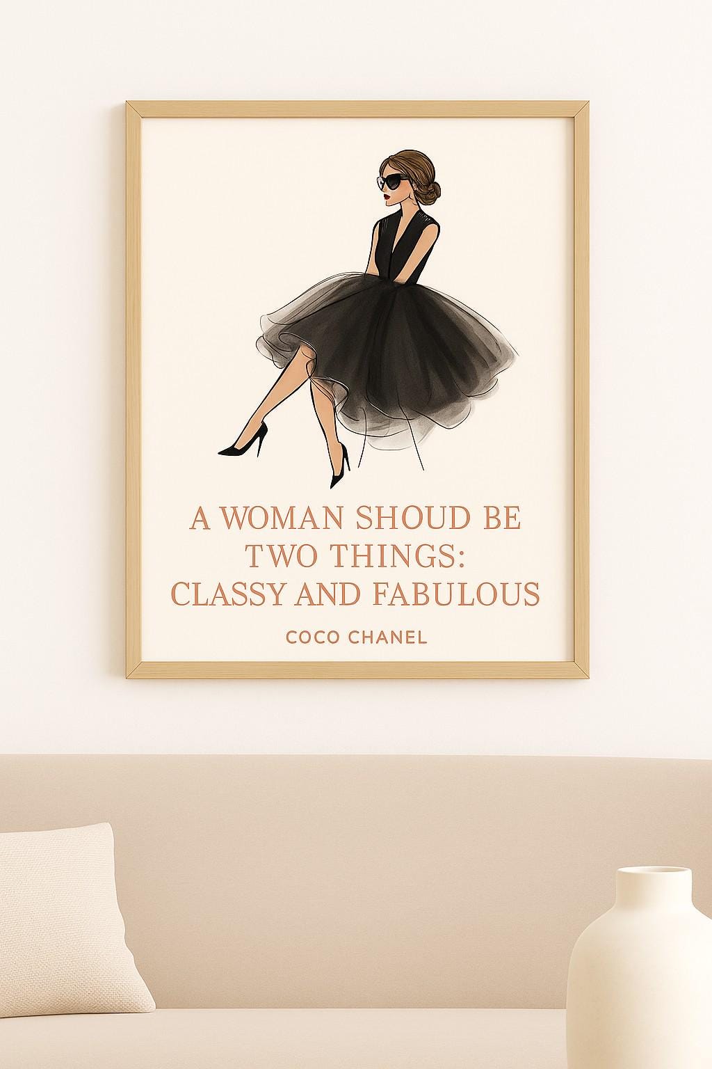 Chanel poster - Etsy 日本