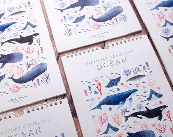 Gift for Marine Biologists: Ocean Calendar to Celebrate the Beauty of the Living World