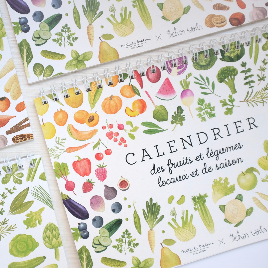 Vegetables Calendar Printable Kitchen Calendar Download - Etsy