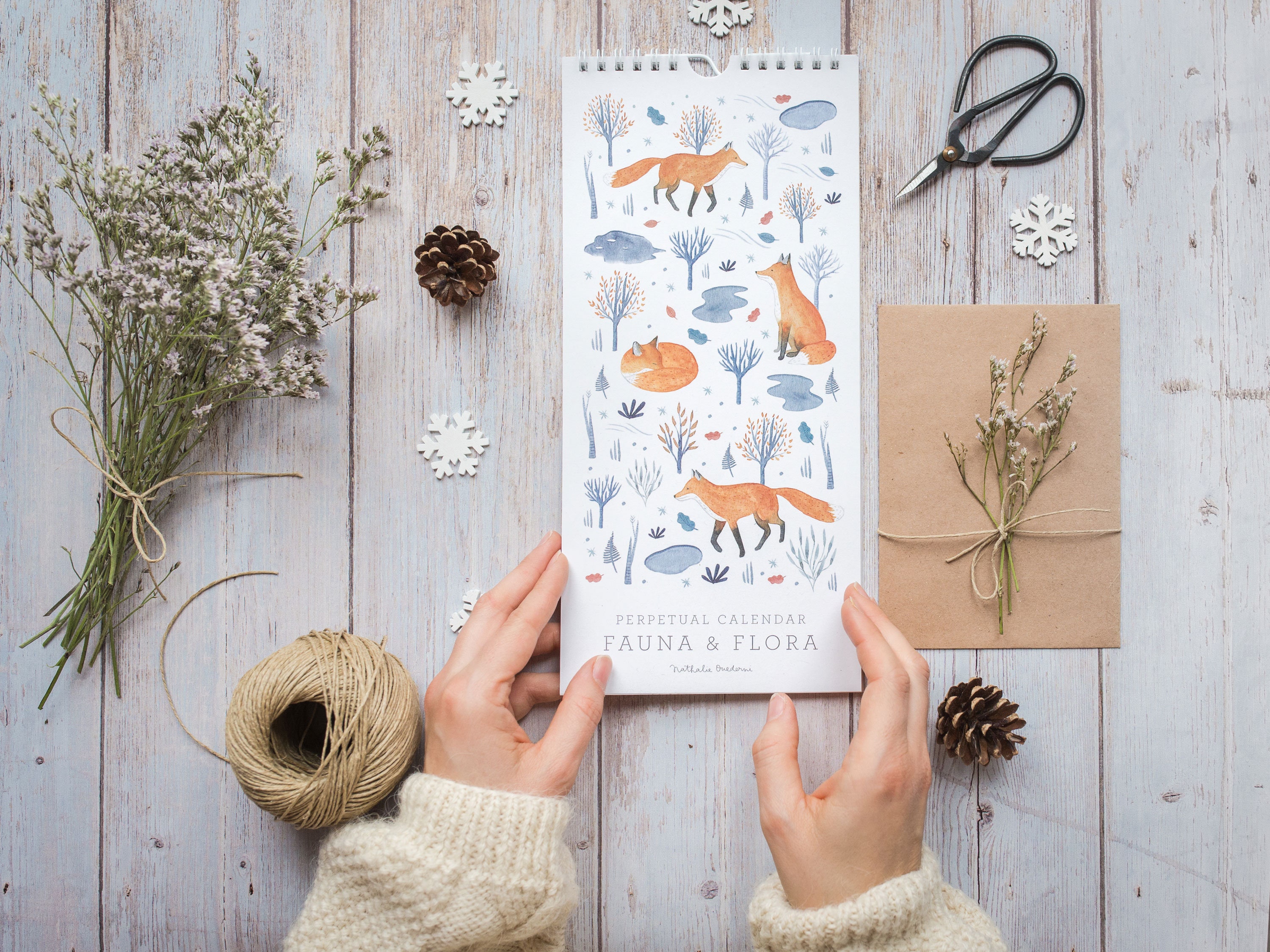 Birthday Calendar Perpetual Calendar Perpetual Birthday Etsy