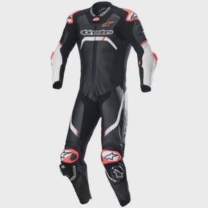 Alpinestars GP Tech V4 Motorbike Leather Racing Suit, Cowhide Leather Suit, Professional Protective Biker Suit for Unisex, Gift For Him/Her