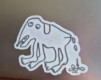 Dog Sticker - Fekaliehund