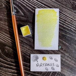 Handmade Watercolor Half Pans - Color Artanis