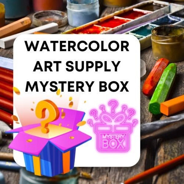 Watercolor Art Mystery Box