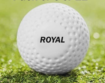 Royal Feldhockey Dimple langlebiger Spielball Trainings-Hochleistungsball