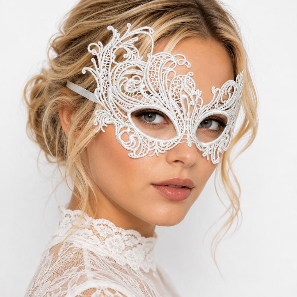 white and gold masquerade dresses Dress Zipper Closure