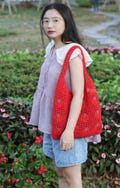 ToMaTote - Tomato Bag - Summer Bag - Handmade Shoulder Tote product logo