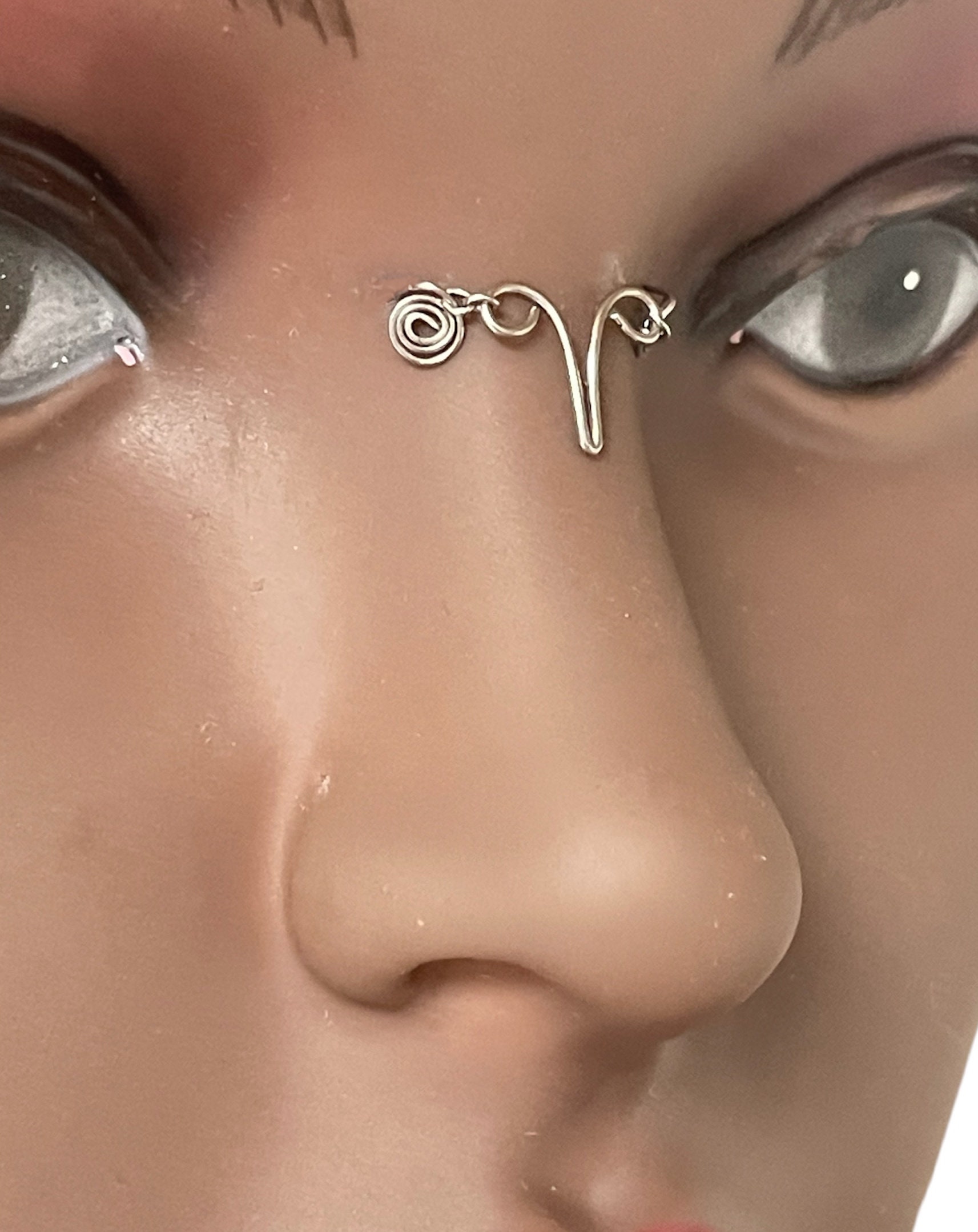 The All Cuff, Unique Nose Jewelry, Exclusive Nose Ring No Piercing, Fake  Nose Ring, Afrocentric Nose Clip 