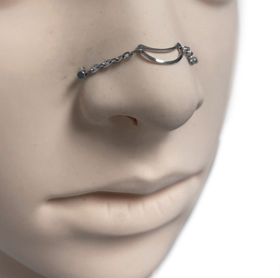 Nasallang sale piercing chain