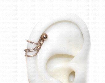 Ganesha Lucky Elephant Industrial Barbell Cartilage Piercing Tragus 1-1/2" 14G Ganesha Lucky Elephant Industrial Barbell Cartilage Piercing Tragus 1-1/2" 14G