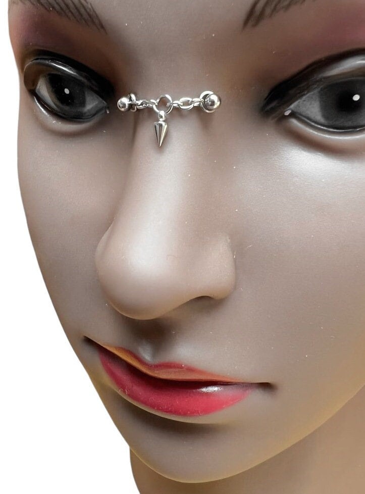 Nose bridge shop jewelry
