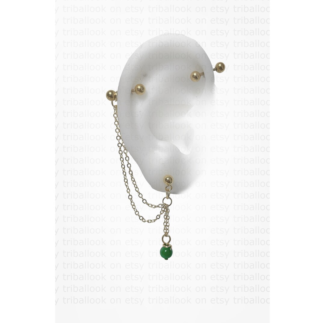 Industrial Barbell, Industrial Piercing, Jewelry, Industrial Bar