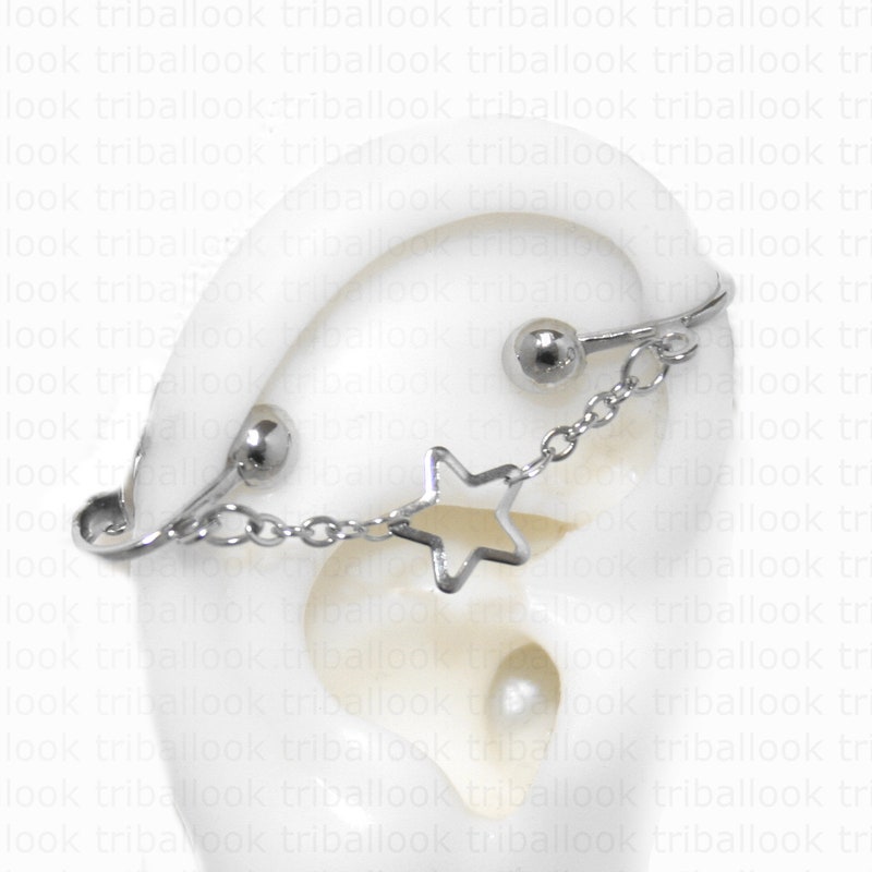 Faux Industrial Piercings Etsy faux-industrial-piercings-etsy
