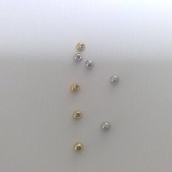 Replacement balls for industrial , helix piercing bars End balls for industrial bars piercing listing for 4 end balls