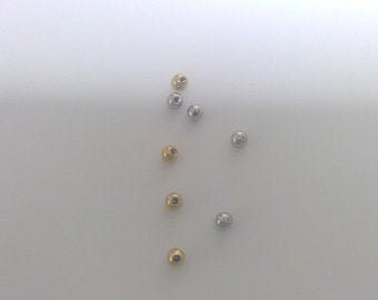 Replacement balls for industrial , helix piercing bars End balls for industrial bars piercing listing for 4 end balls