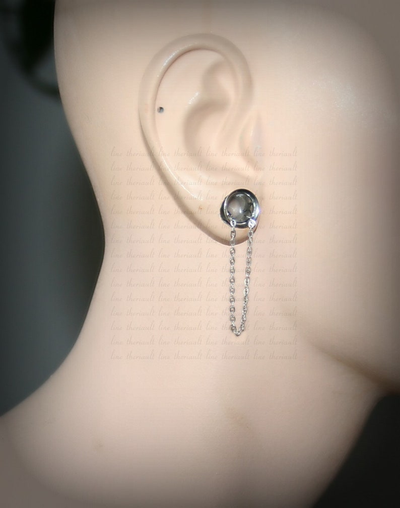 Stainless steel gauges Ears plugsDouble flared single Etsy