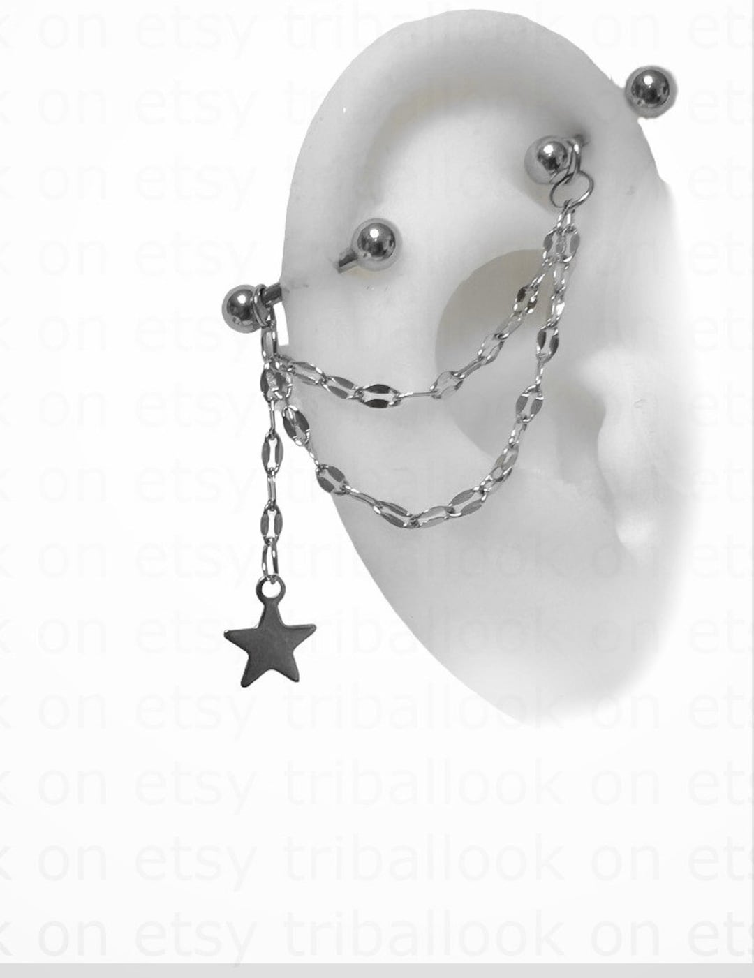 Industrial Piercing, Industrial Bars, Piercing Jewelry, Stainless