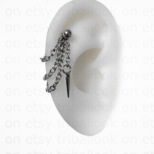 Ketten und Spitzen für Bijoux-Piercing Helix (jf)