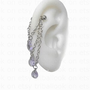 Helixschmuck mit Ketten und Brioletten (JF)