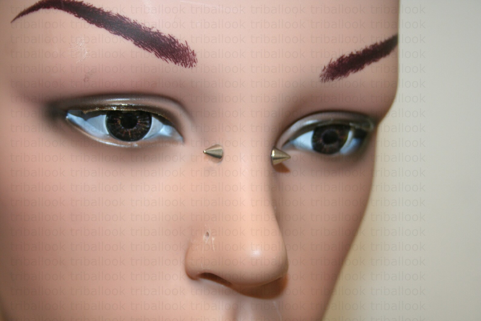 Nasallang High nostril jewelry Bridge piercing jewelry Etsy