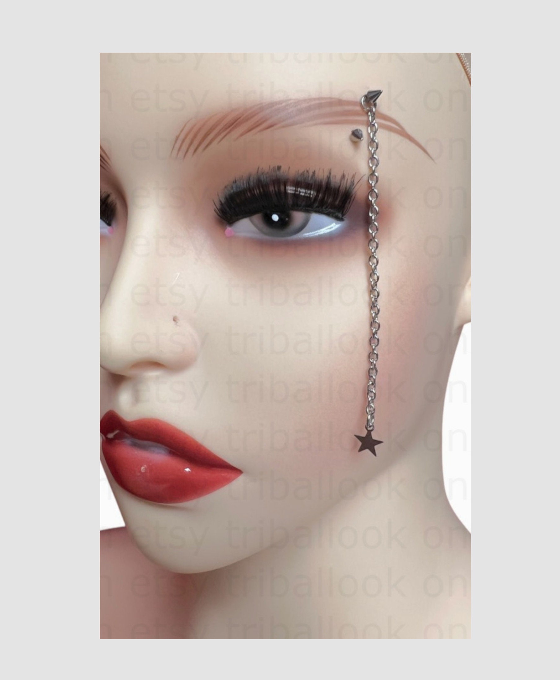 Eyebrow Piercing Without Jewelry