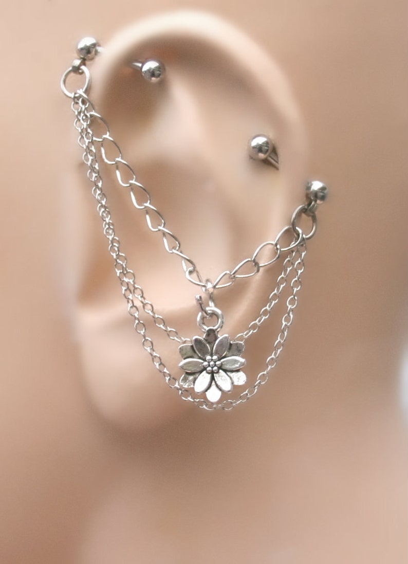 Industrial Barbell Ear PiercingEarring JewelrySurgical Etsy