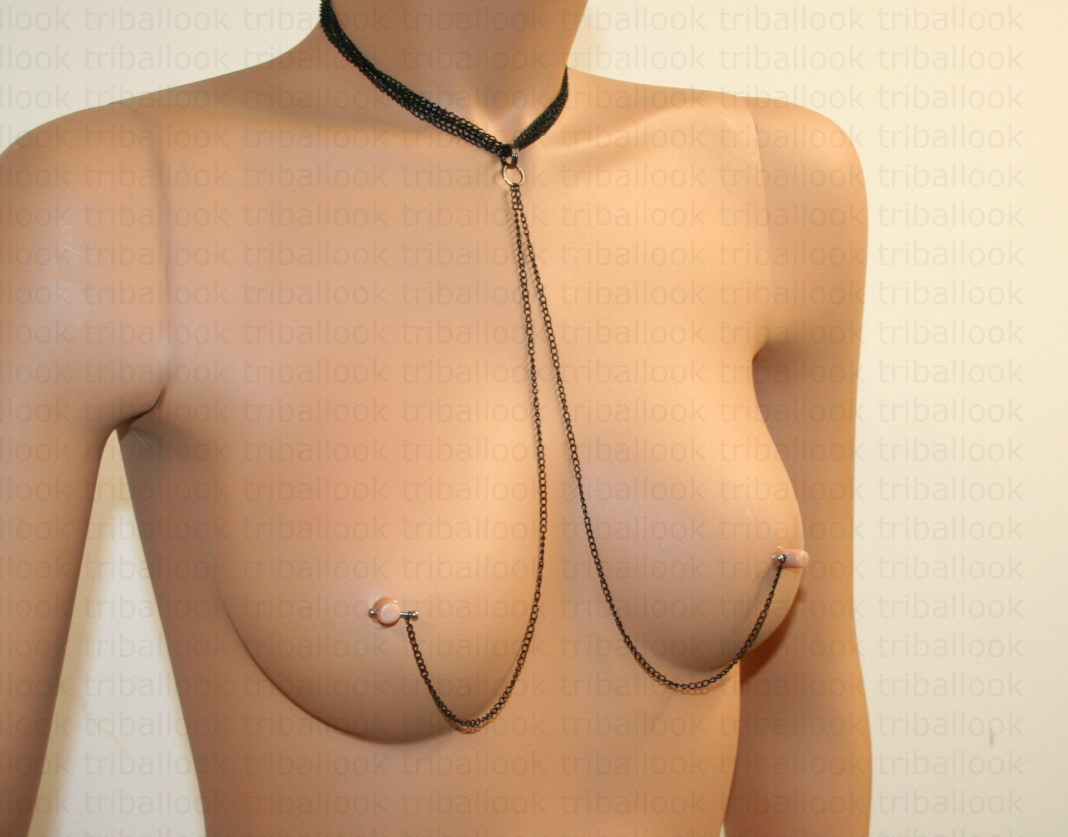 Nipples Jewelry , Nipple Piercing Jewelry , BDSM, Erotic Jewelry, Black  Chains m58 - Etsy