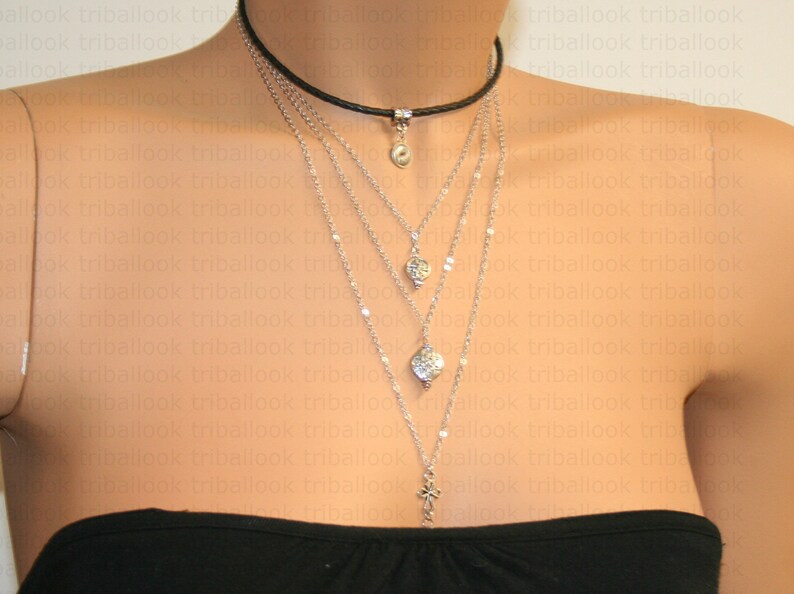 Nipples jewelry Nipple piercing Jewelry leather choker Etsy