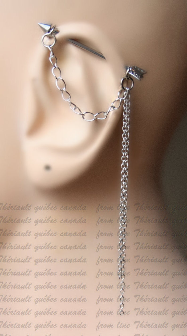 Arrow Industrial Barbell Industrial piercing Jewelry Etsy