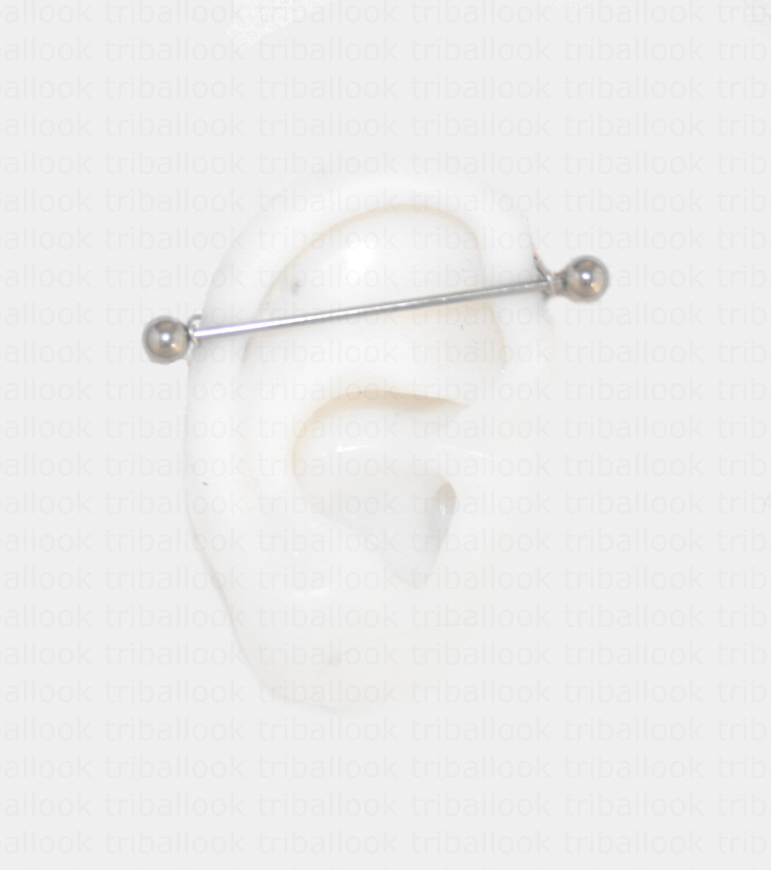 Fausse barre de piercing industrielle barre droite