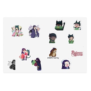Apothecary Diaries Sticker, Maomao&#39;s Apothecary, Poison, Medicine, Vinyl, Anime, Manga, Light Novel, Natsu Hyuga