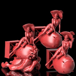 Guerra de trincheras Grimdark - Proxy de la bruja de artillería Enola (solo STL)