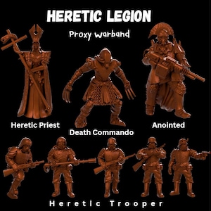 Trench Heretic Legion Proxy Warband