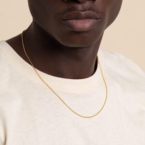 Delicate Chain, Layering Necklace, Simple Chain Necklace, Choker Necklace, Necklace Gift, Dainty Chain Necklace, Thin Chain Gold Layer Chain