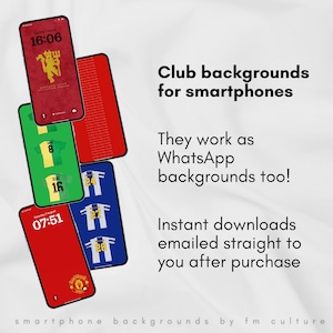 Man United | Smart Phone Club Backgrounds | Wallpapers | Premier League | Football League | iPhone | Android