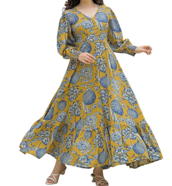 floral embroidered midi dress Umgee Boho Floral Embroidered Midi Dress in Hunter Green L