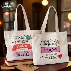 Retro Canvas Tote Bag with Zipper: Large Shoulder Bag for Women