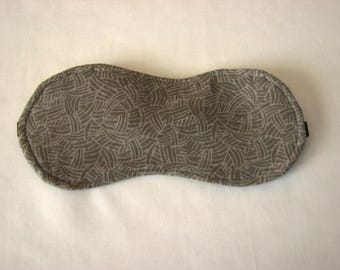 Masque de sommeil / Masque pour les yeux - Noir et gris