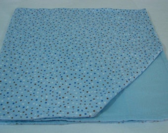Receiving blanket - flannel - reversible - assorted patterns