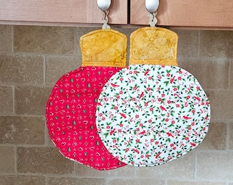 Maniques pour décorations de Noël - assorties