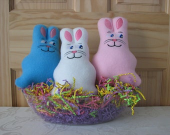 Hochet lapin - peluche
