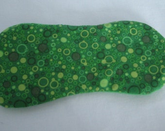 Masque de sommeil / Masque pour les yeux - Vert et marron
